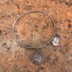 Alex & Ani silver St. Christopher bracelet
